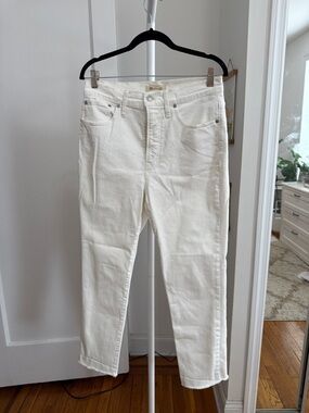 Madewell Perfect Vintage Cream Jeans
